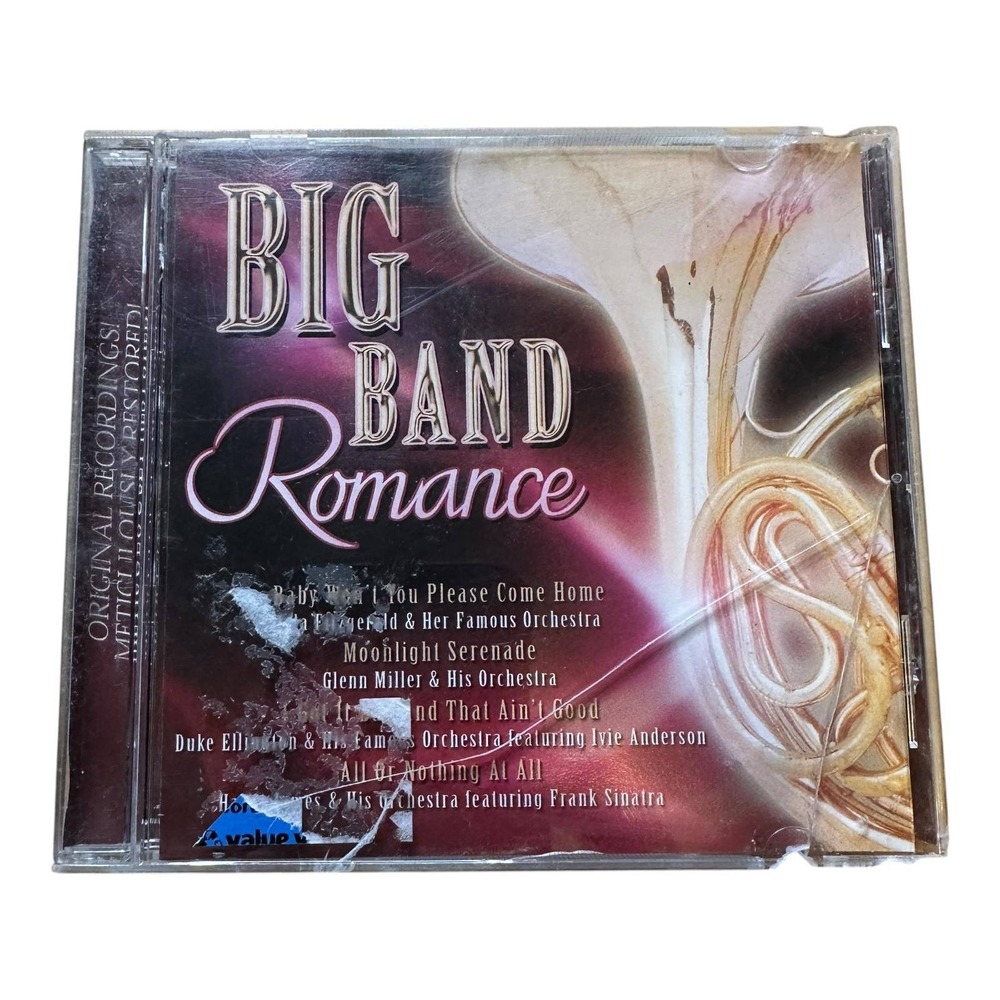 Big Band Romance CD Original Recordings Meticulously Restored Music